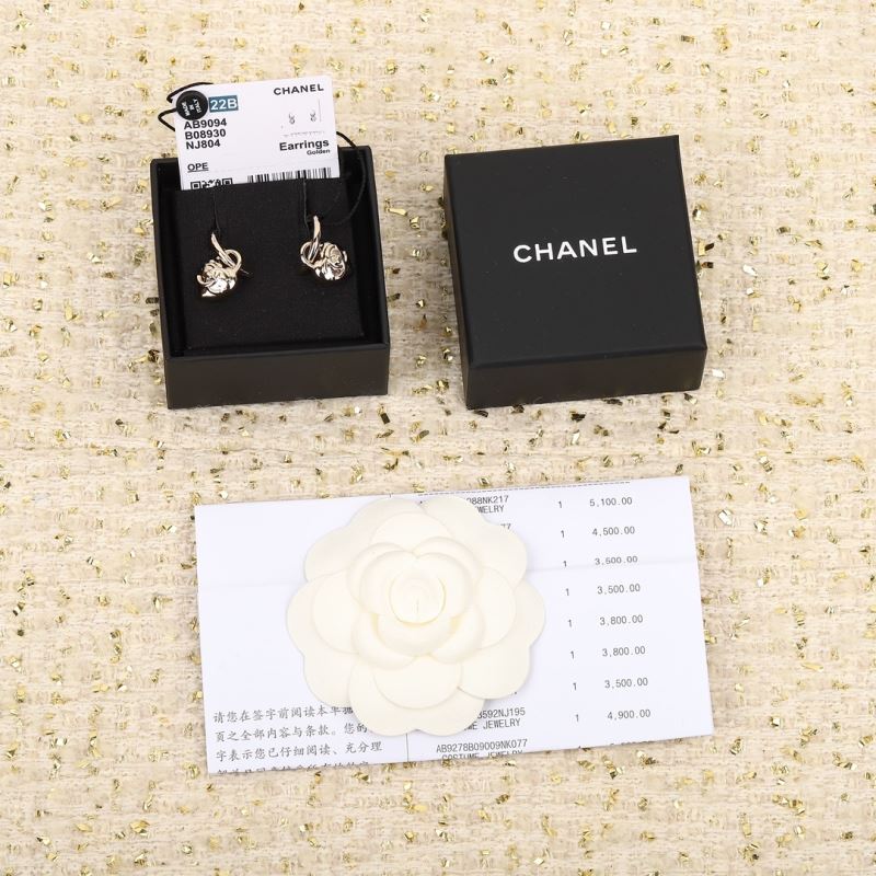 Ch*el earrings